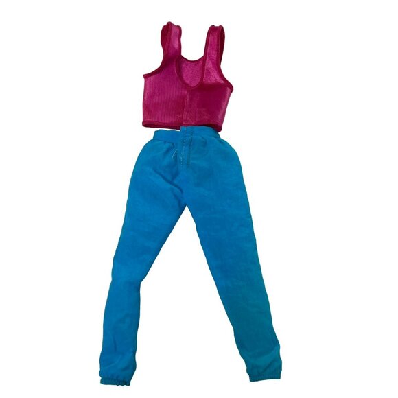 Ken Doll Clothes 80s Style Fashion Shirt Pants 2 Pc Set u - Picture 2 of 3
